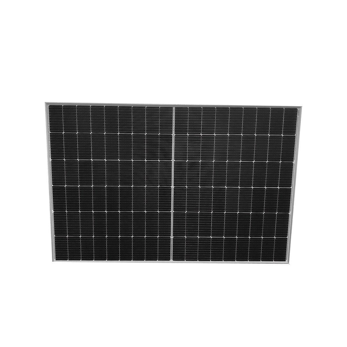 Austa Solarpanel-Solarmodul Austa silber AU410-27V-MH-Silber Half-Cut (Mindestabnahme 2)